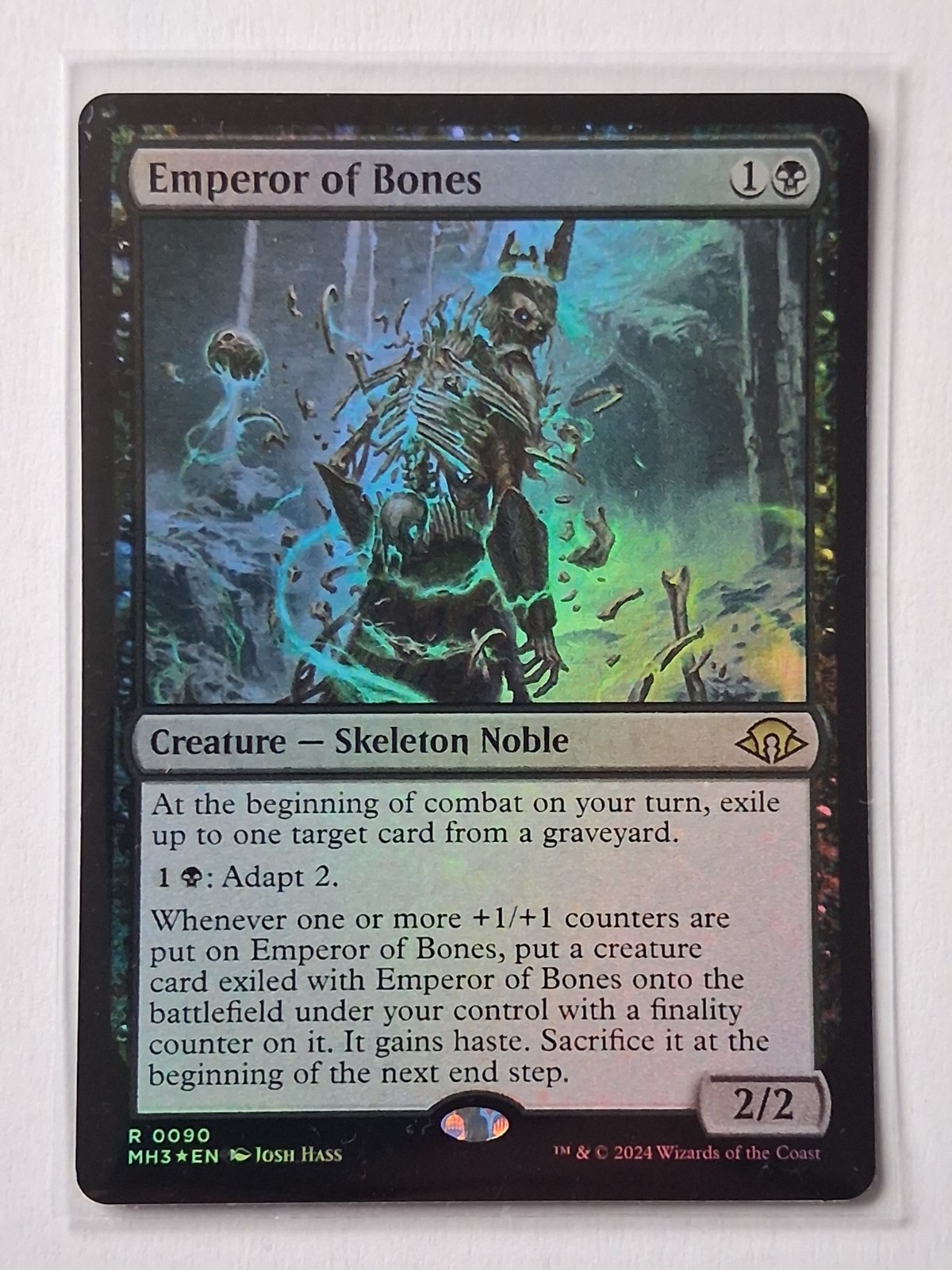 MTG Modern Horizons 3 Foil Rare #90 Emperor Of Bones (Foil)