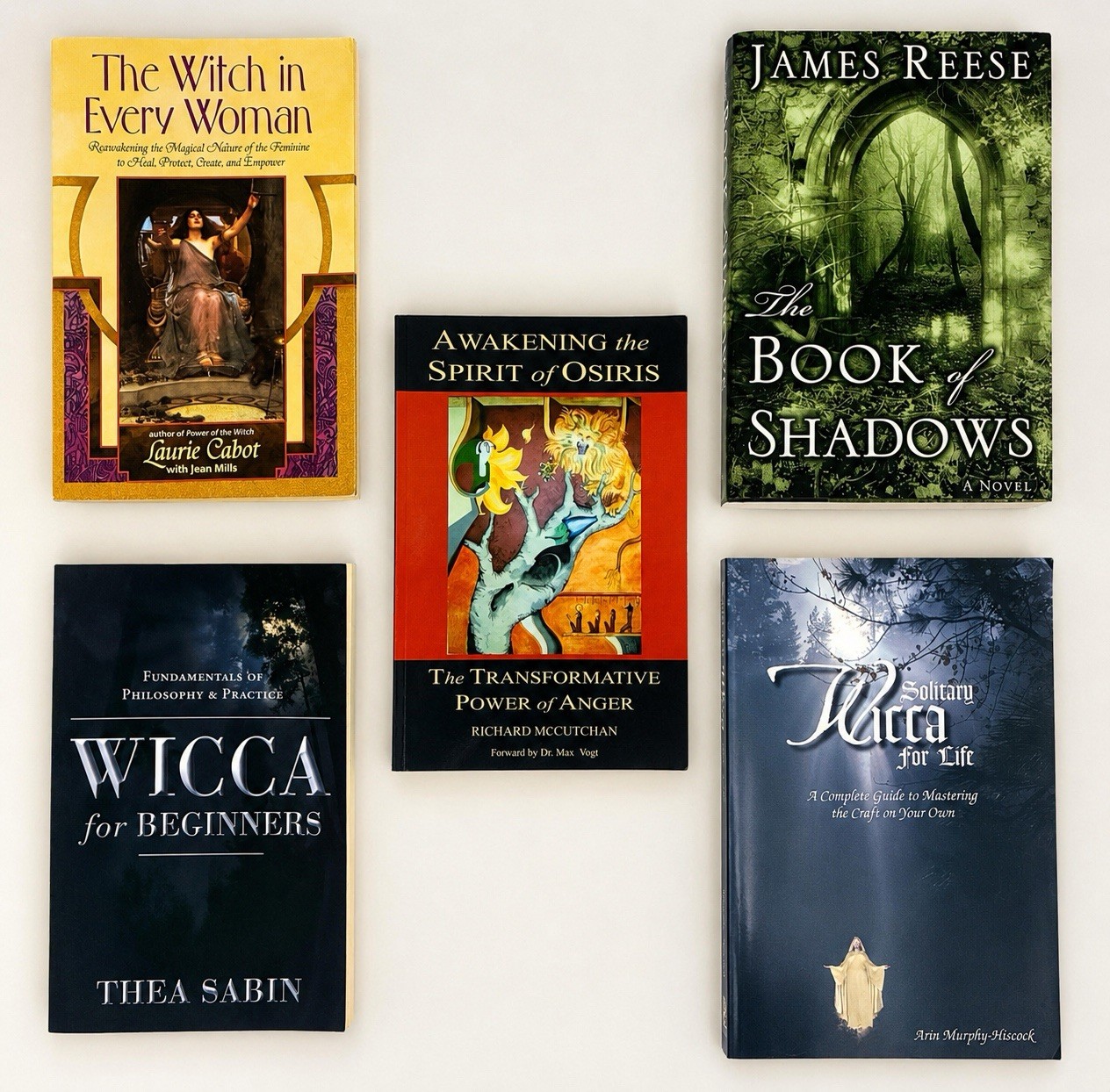vtg wicca witchcraft occult lot Practice RARE Awakening the Spirit of Osiris