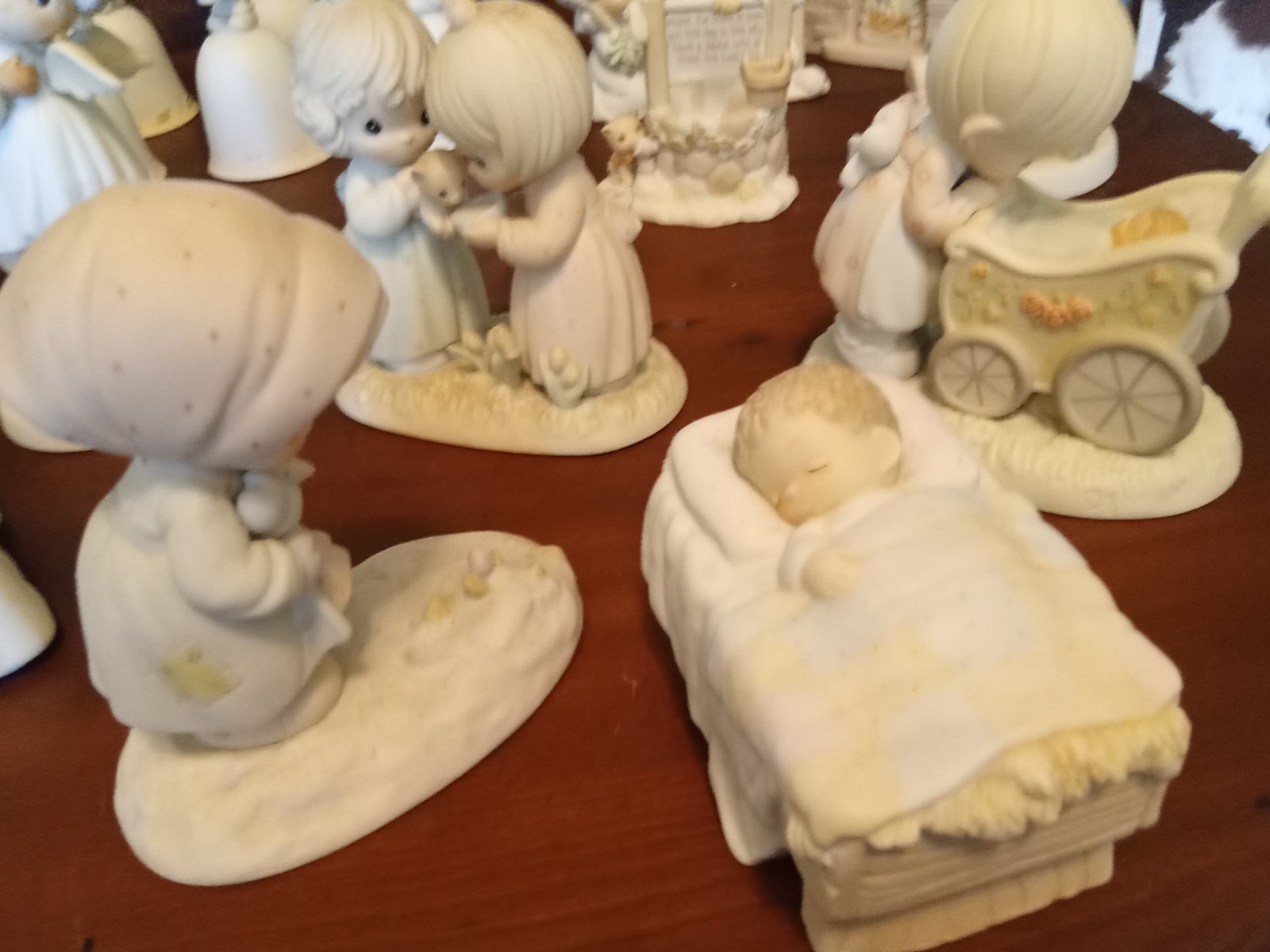 Precious Moments-vintage- group of 4-all of them together for one price-perfect