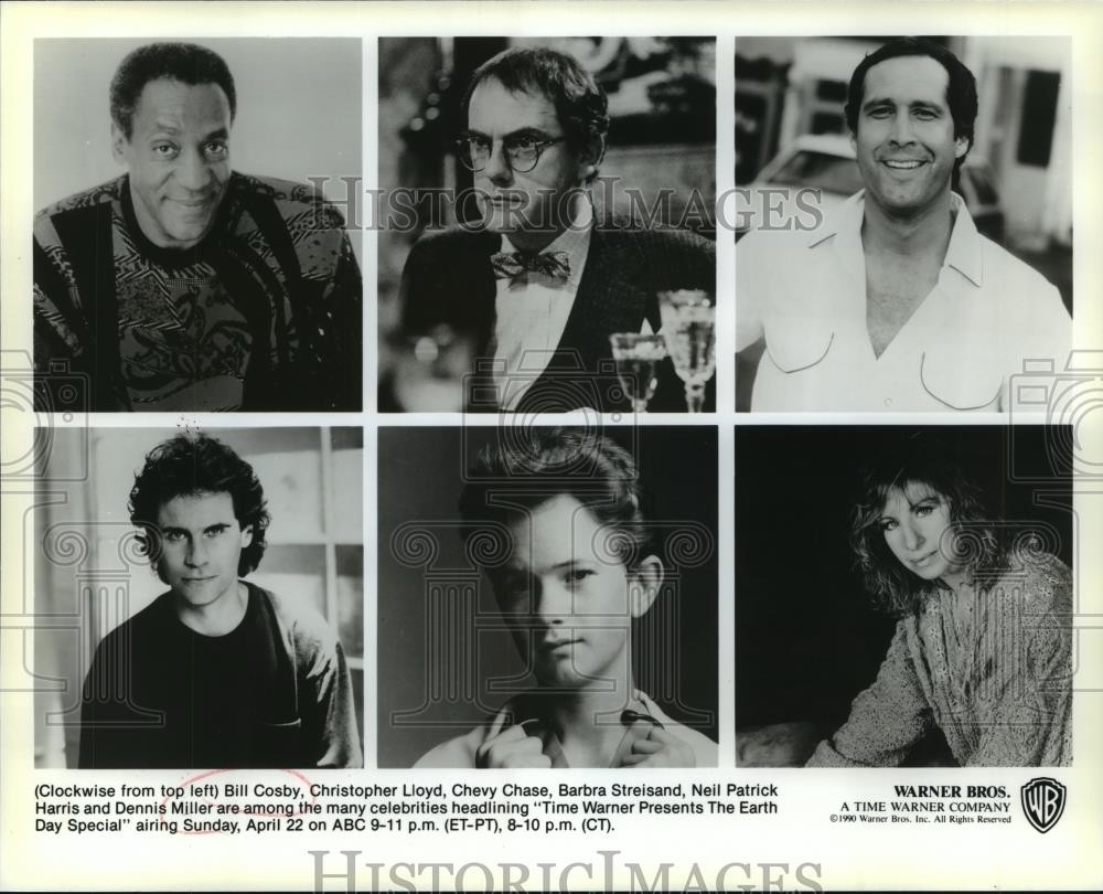 1990 Press Photo Celebrities on 1990 Press Photo Celebrities on