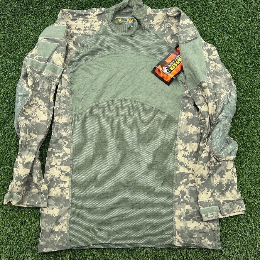 NWT Massif Army Combat Shirt Medium M Digital Camo Military US