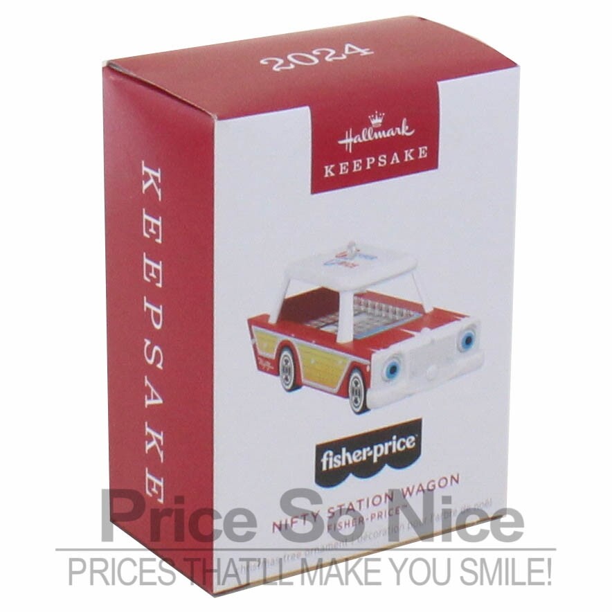 Hallmark Keepsake 2024 - Fisher-Price Nifty Station Wagon Ornament