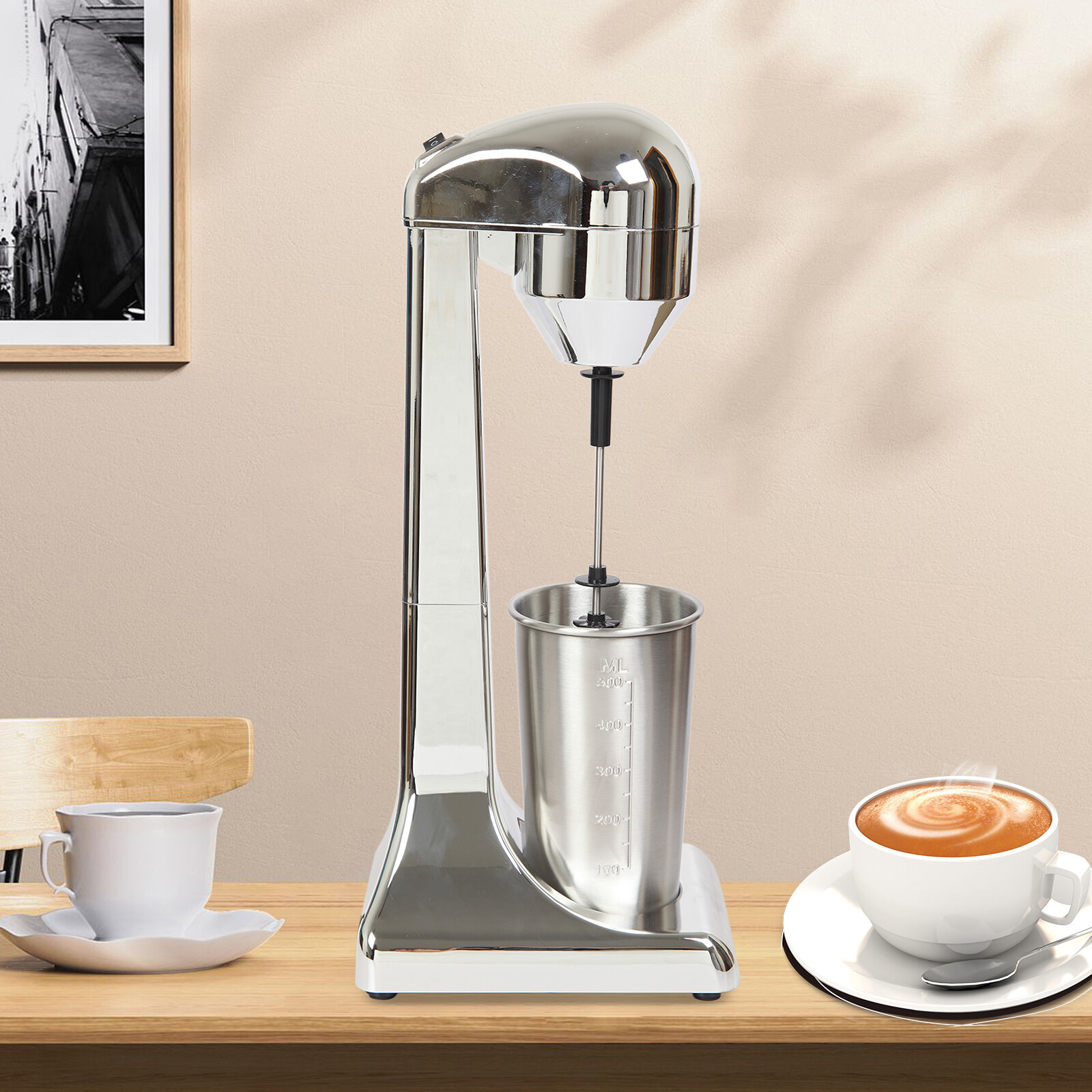 Commercial Electric Milk Shaker Maker Drink Mixer Smoothie Milk Shake Machine