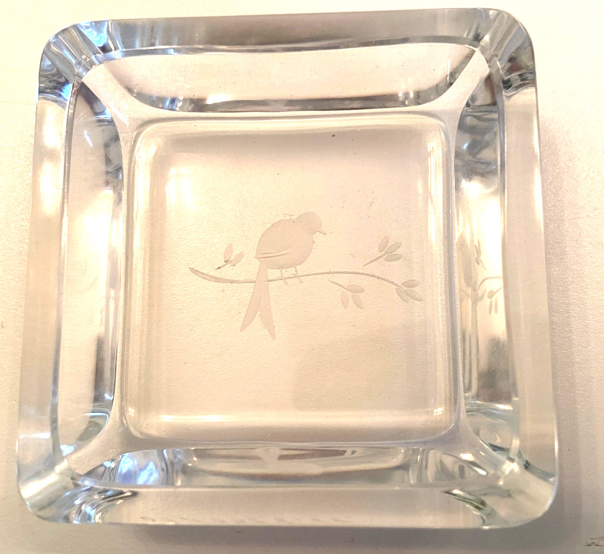 Vintage 1966 Orrefors Crystal 2.75\