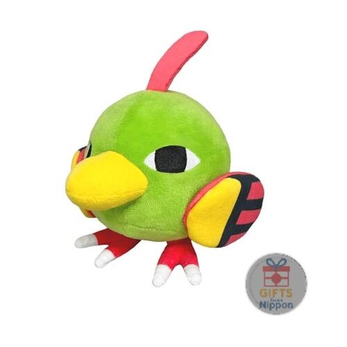 Pokemon All Star Collection Natu Small Plush Toy 13cm Sanei Boeki New