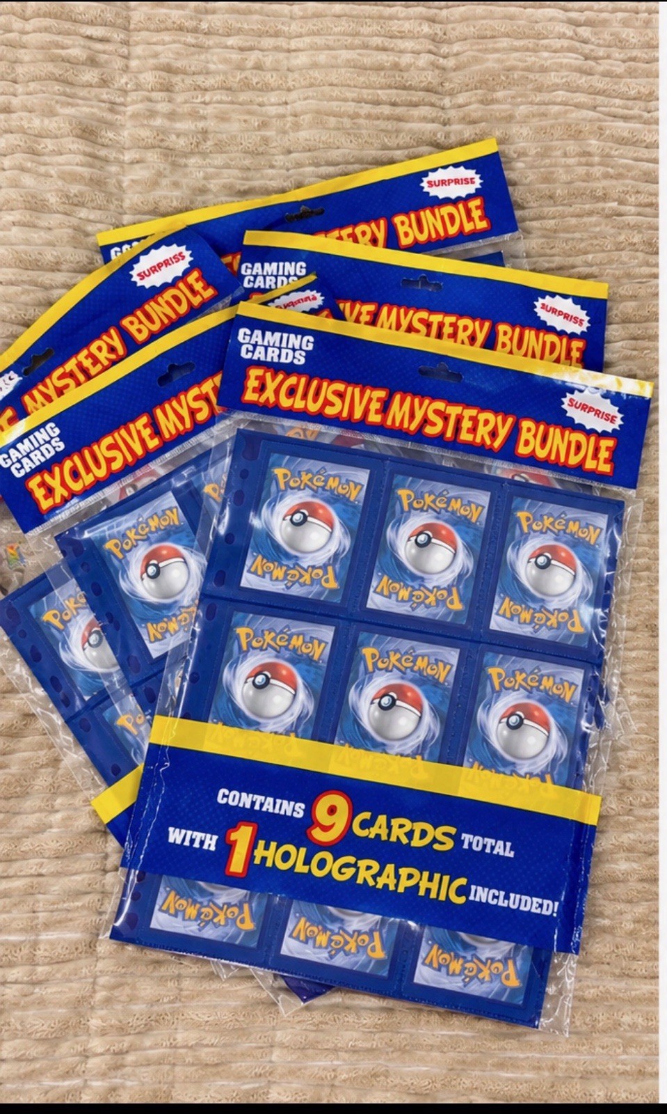 🔥 Pokémon Exclusive Mystery Bundle Pack Lot Of Five (5) 🔥
