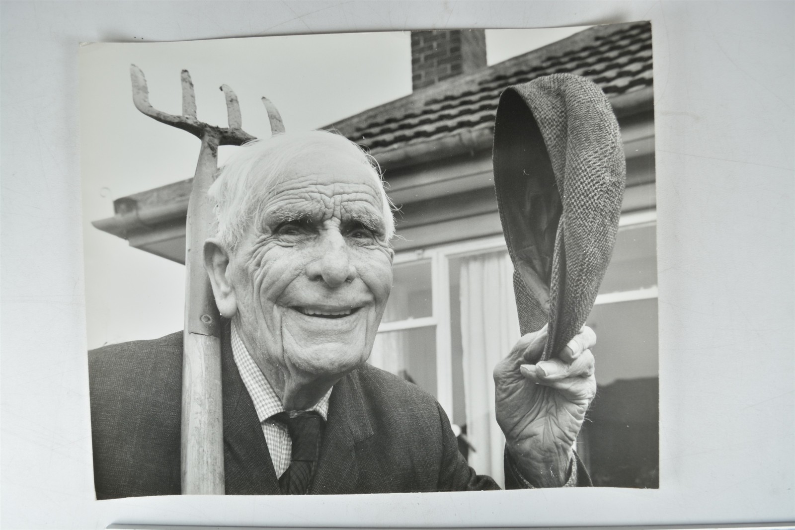 James Chapman 103rd Birthday Gardener Wisbech Cambridgeshire Keystone c1970s