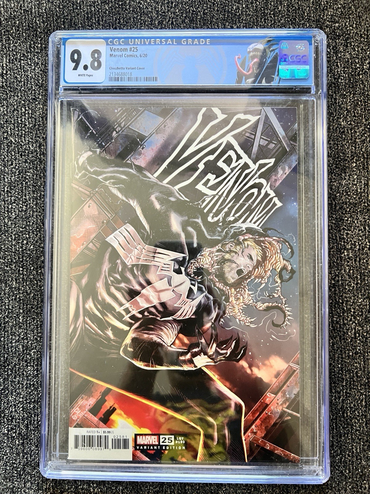 Venom #25 CGC 9.8 Custom Label - Please see photos