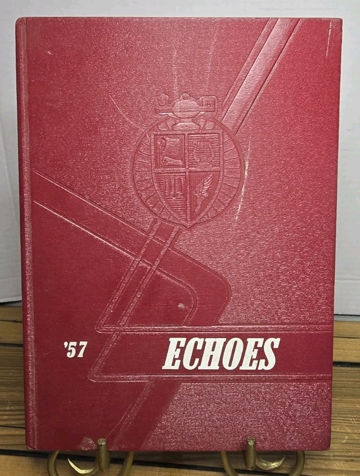1957 Fall River High School Yearbook Echoes McArthur Fall River Mills CA Vintage