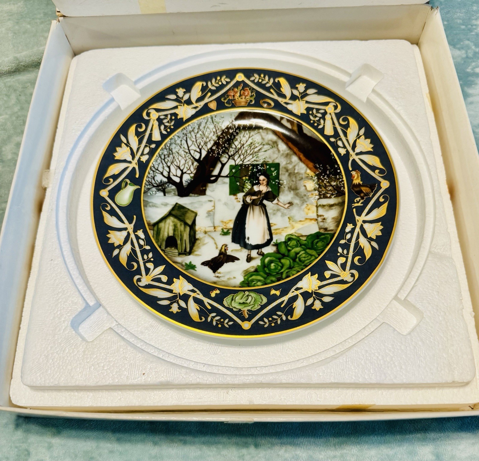 vintage collector plate from the Villeroy & Boch Heinrich \