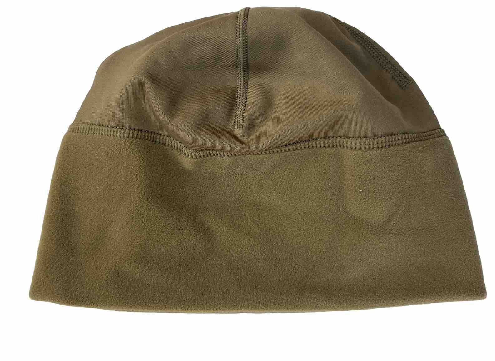 USMC GI Polartec Hardface Wind Pro Fleece Coyote Watch Cap Beanie LARGE XL NEW