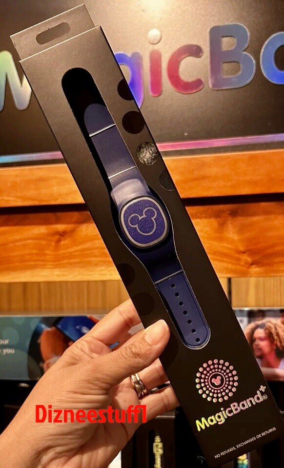 Disney Parks MagicBand+ MagicBand Plus New Solid Color Navy Blue Unlinked Disney Parks MagicBand+ MagicBand Plus New Solid Color Navy Blue Unlinked