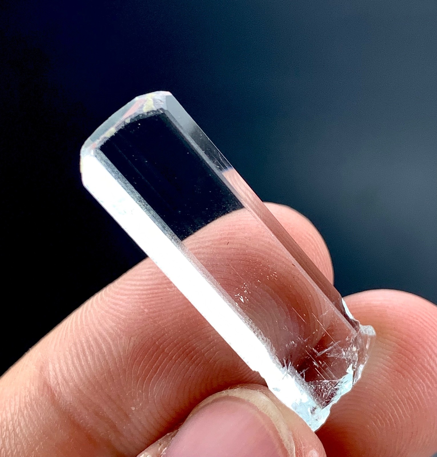 15 CTs Raw Natural Transparent Aquamarine Crystal specimen from Skardu, Pakistan