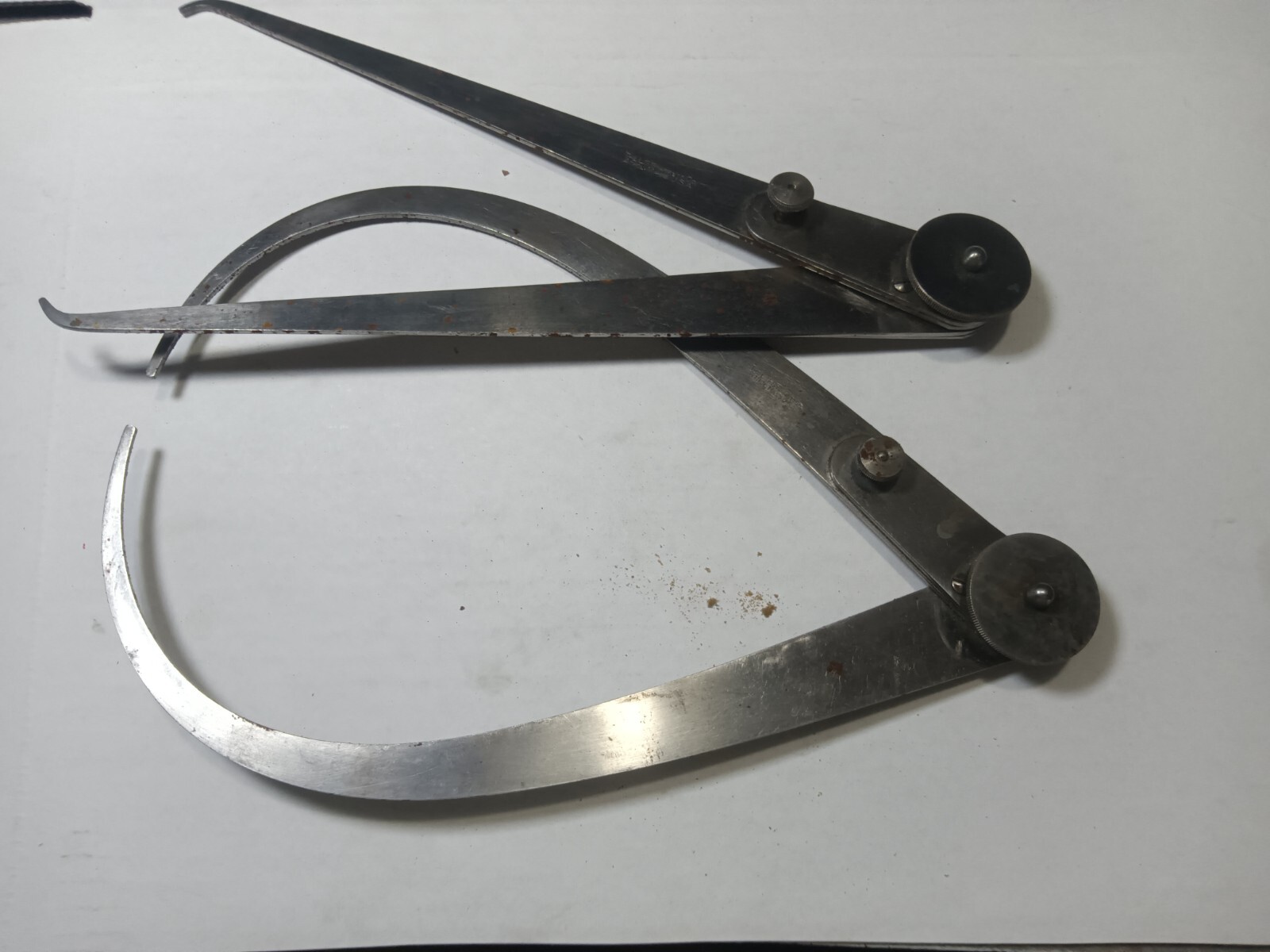 L.S Starrett  Outside & inside lock joint caliper 10 1/2