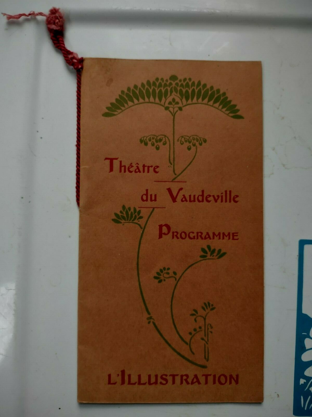 1902 Theatre du Vaudeville Programme Paris - BEBE / Daynes-Gassot / Tarride