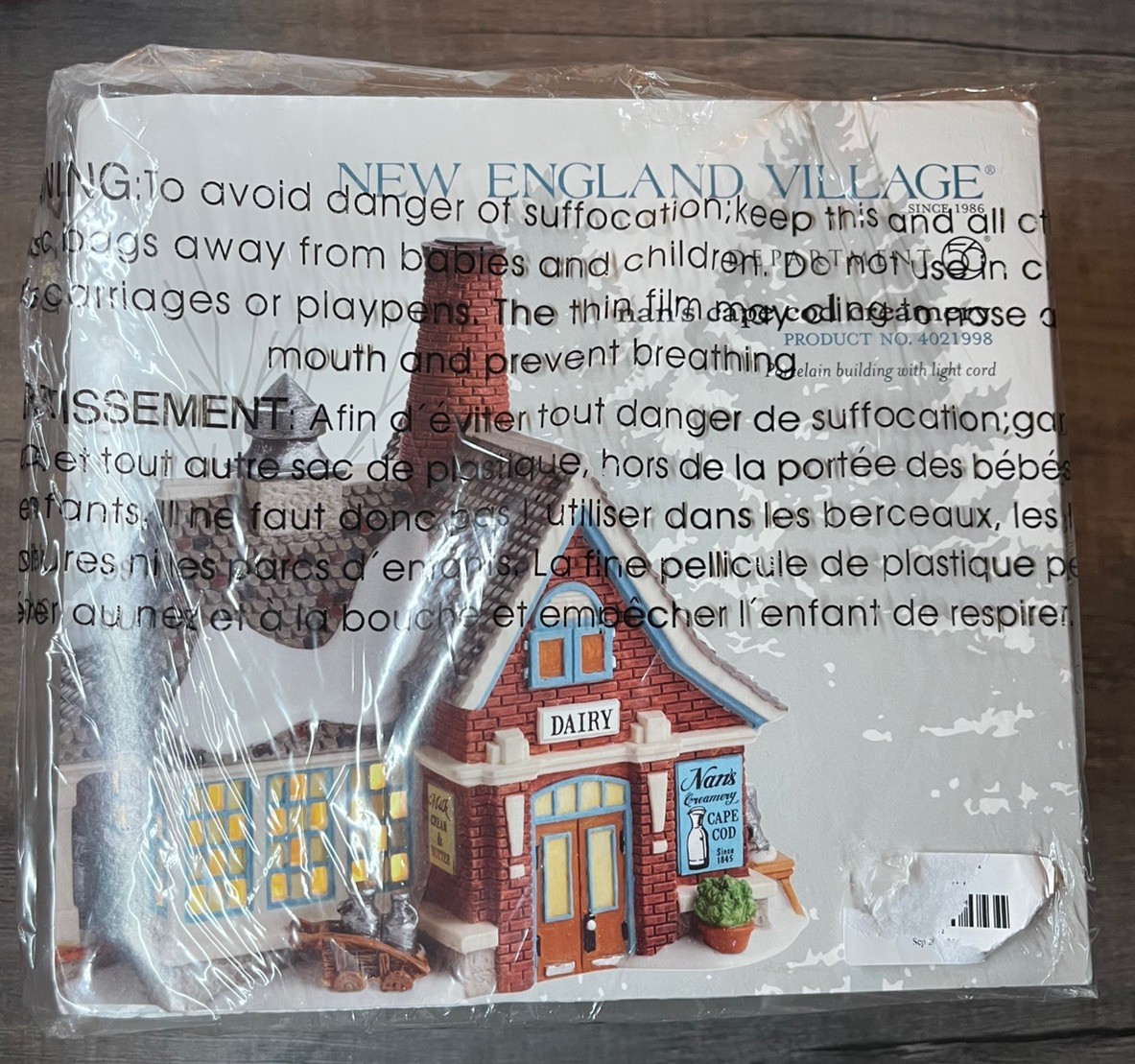 Dept 56 Nan\'s Cape Cod Creamery New England Village 4021998