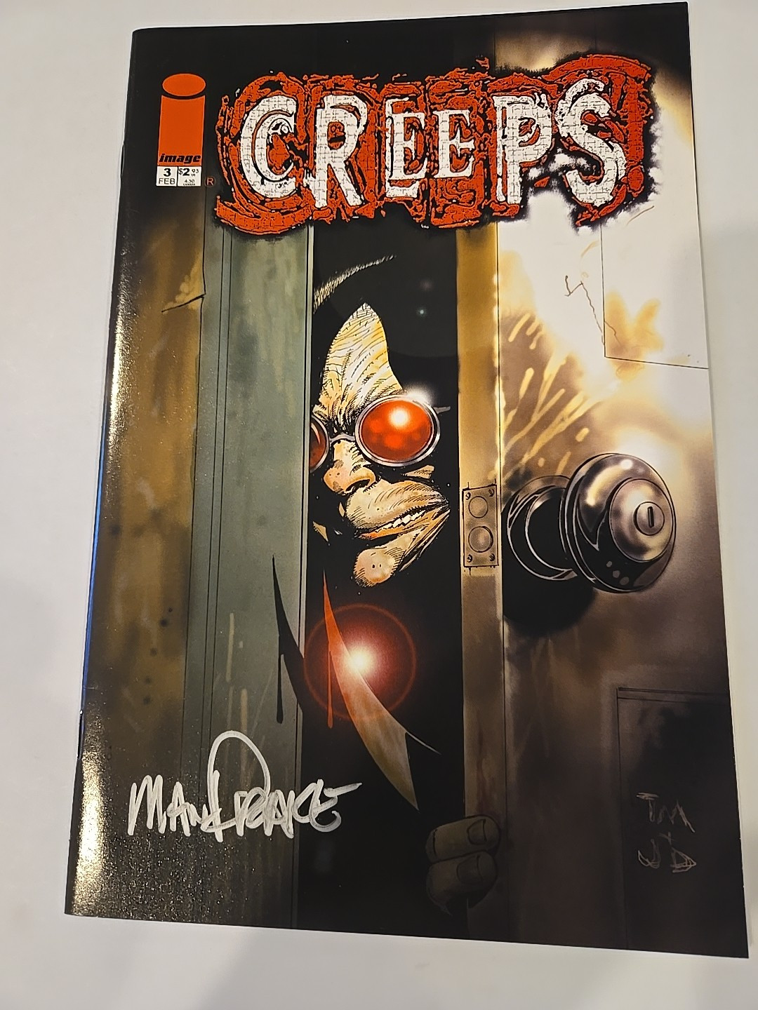 Creeps #3 Image Comics Signed By Tom Mandrake NM No COA 