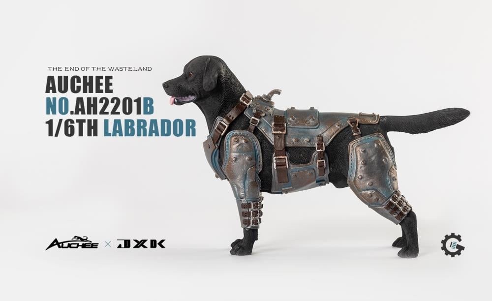 1/6 scale armored Labrador dog Ver. B Auchee × JXK.Studio MINT IN BOX AH2201A