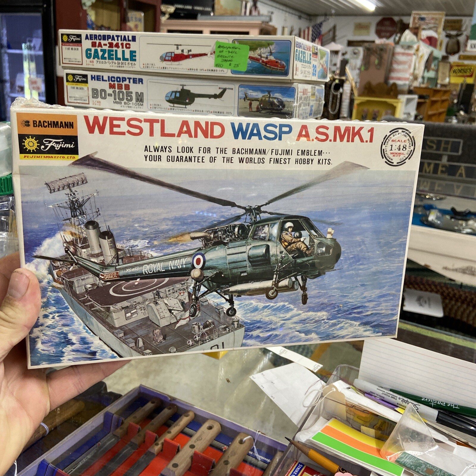 1/48 SCALE WESTLAND WASP A.S.Mk-1