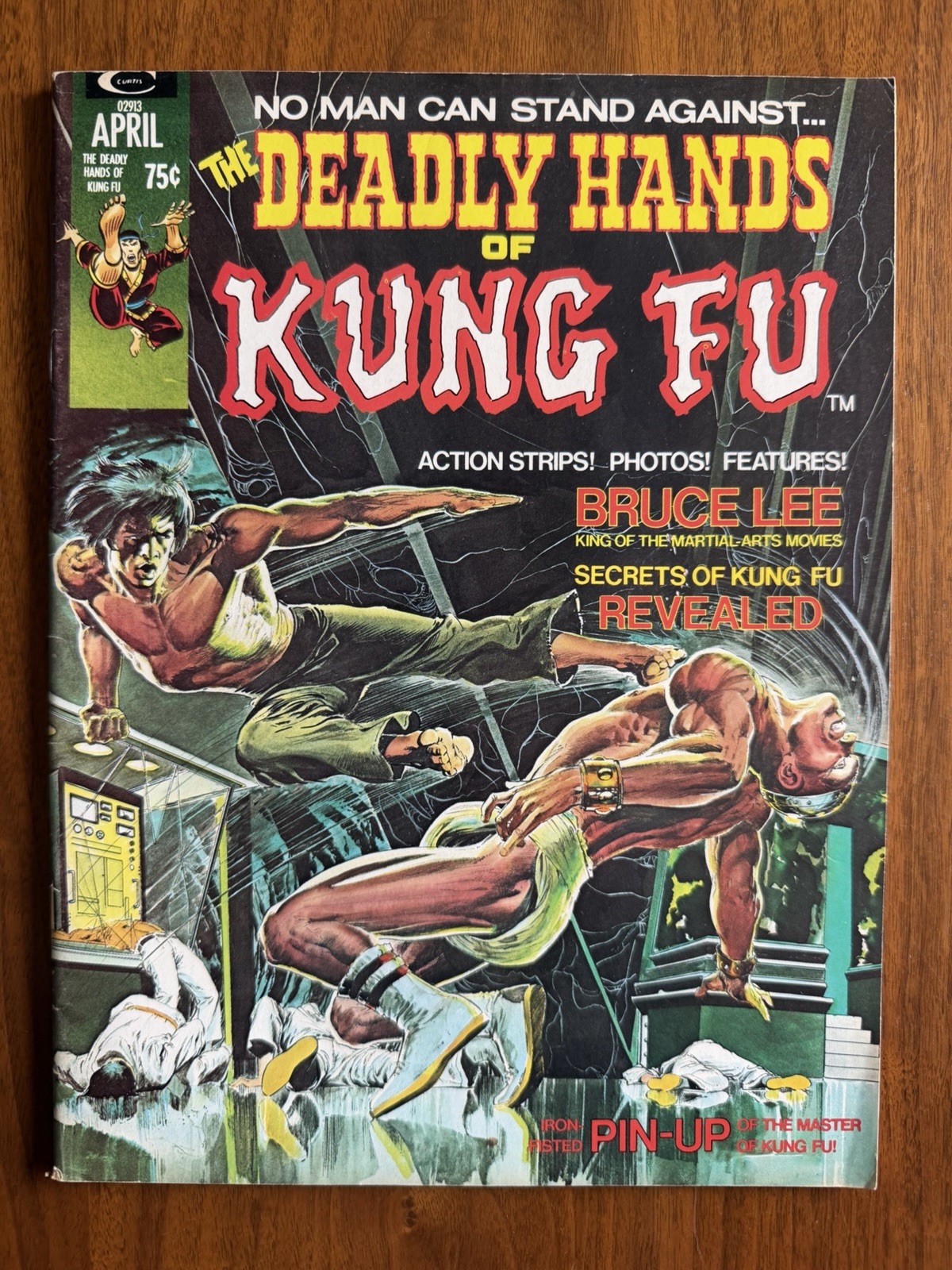 Deadly Hands of Kung Fu #1 FN 6.0 1974 💥 Bruce Lee Shang Chi Neal Adams Deadly Hands of Kung Fu #1 FN 6.0 1974 💥 Bruce Lee Shang Chi Neal Adams