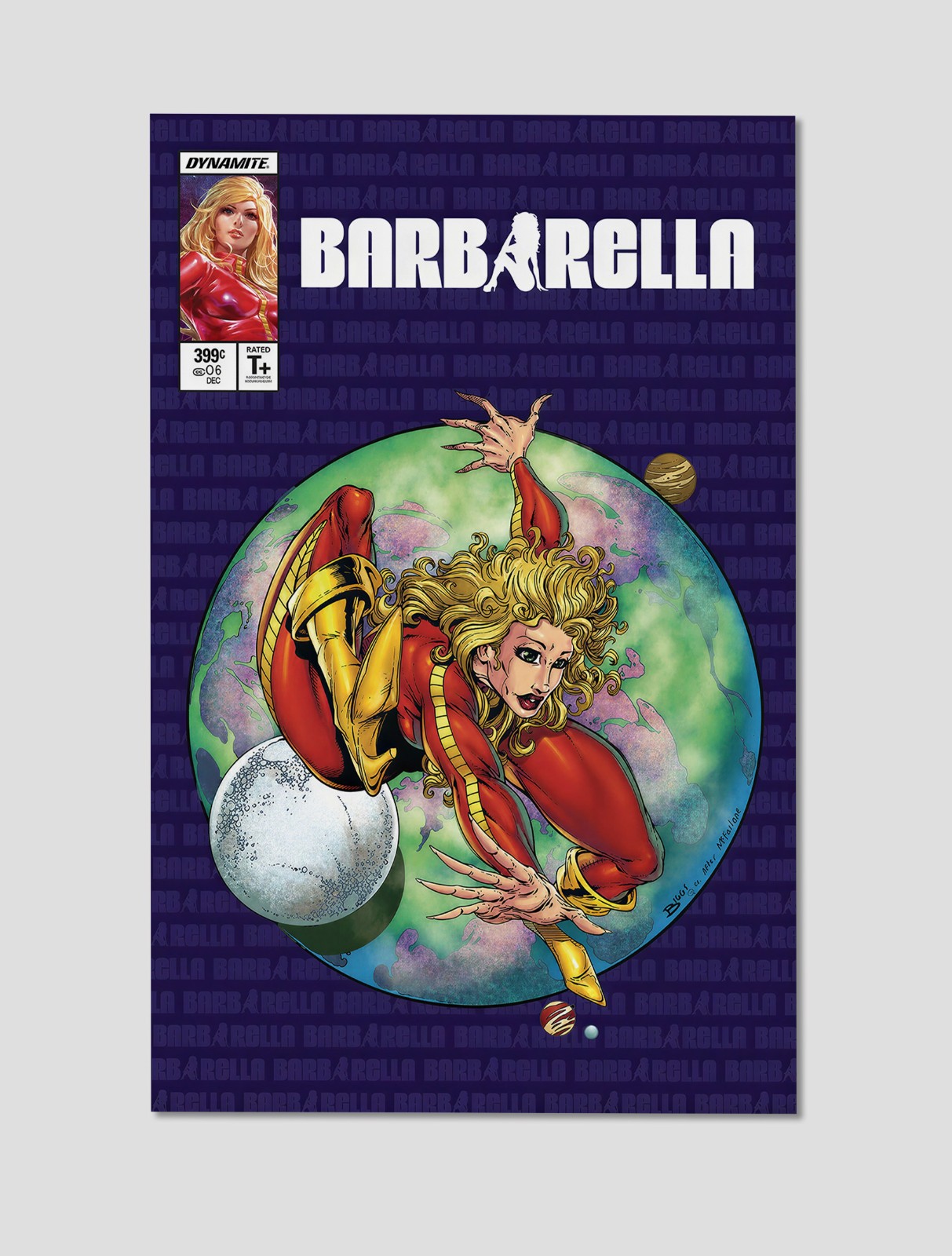 Barbarella #6 Cosmic Adventurer Premium Giclee Print Poster 11\