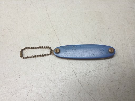 Stevens Point Motor Company Ford Dealer Vintage Automotive Key Holder Wisconsin