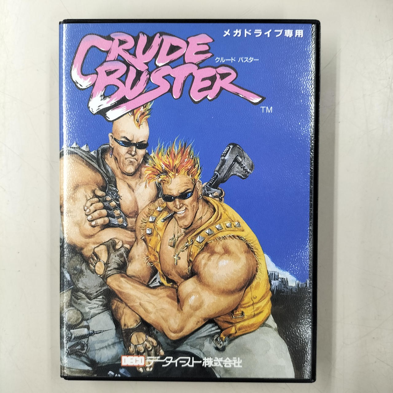 Ys DatEast Crude Buster Mega Drive Game Classic Arcade Action