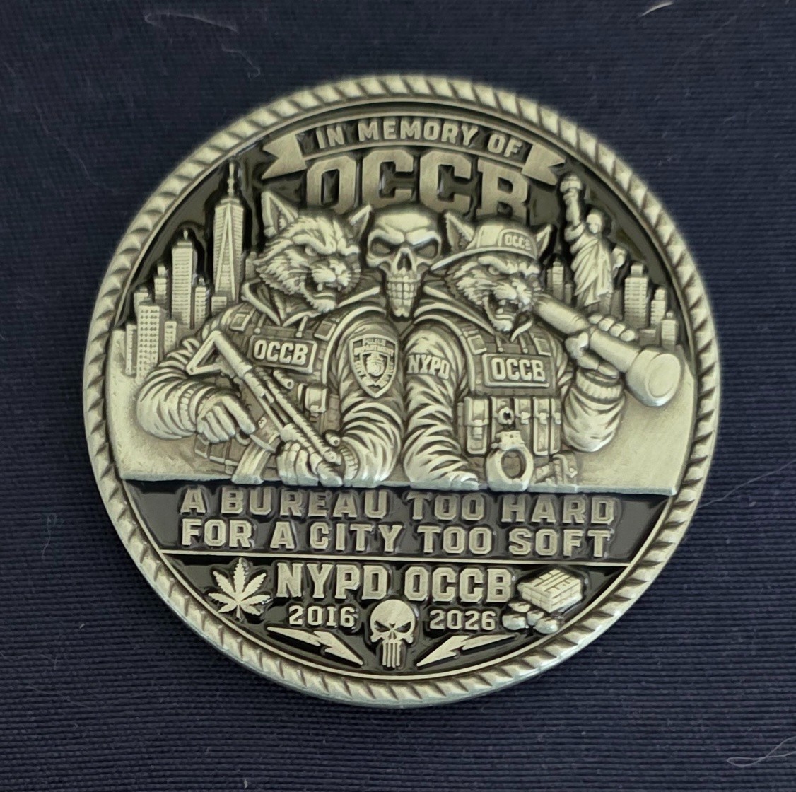 New York City Police NYPD OCCB Narcotics Tomcat Memorial 2
