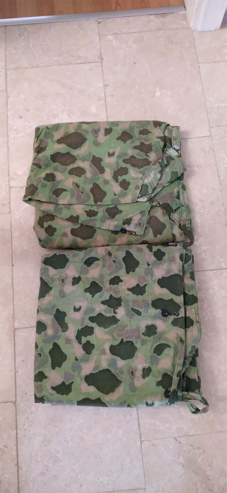 Turkish Army Pup Tent Shelter Halves