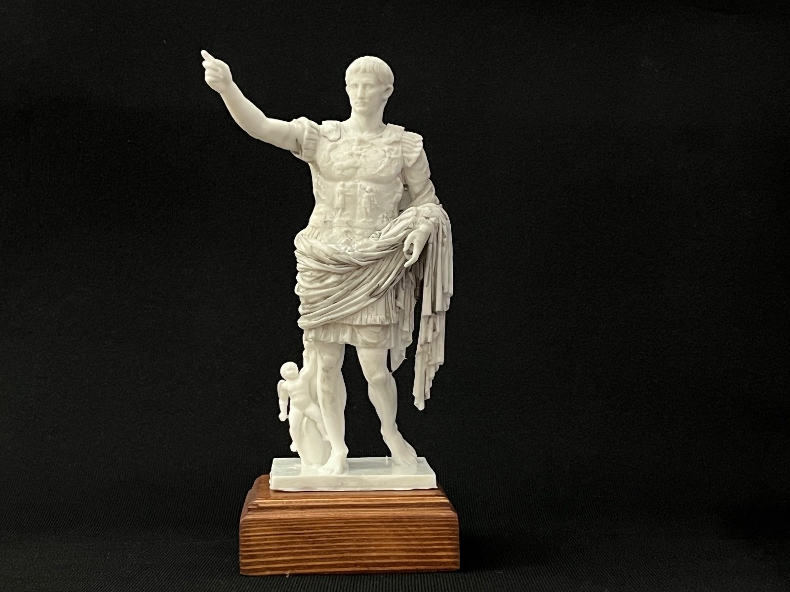 Augustus of Prima Porta, Roman Emperor Sculpture, made of Solid Resin