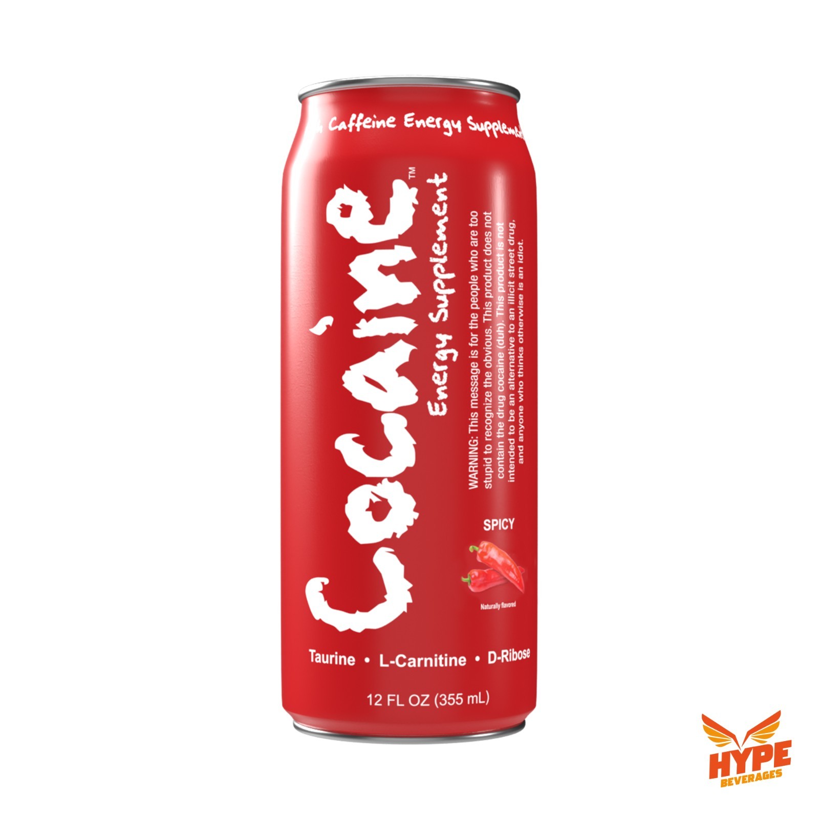 High Caffeine Energy Drink | Spice Flavor | Healthy Pre Workout | 12-Pack