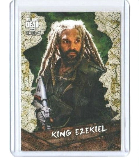 Walking Dead Season 8 Part 1 Character Card #C-12 Khary Payton as King Ezekiel