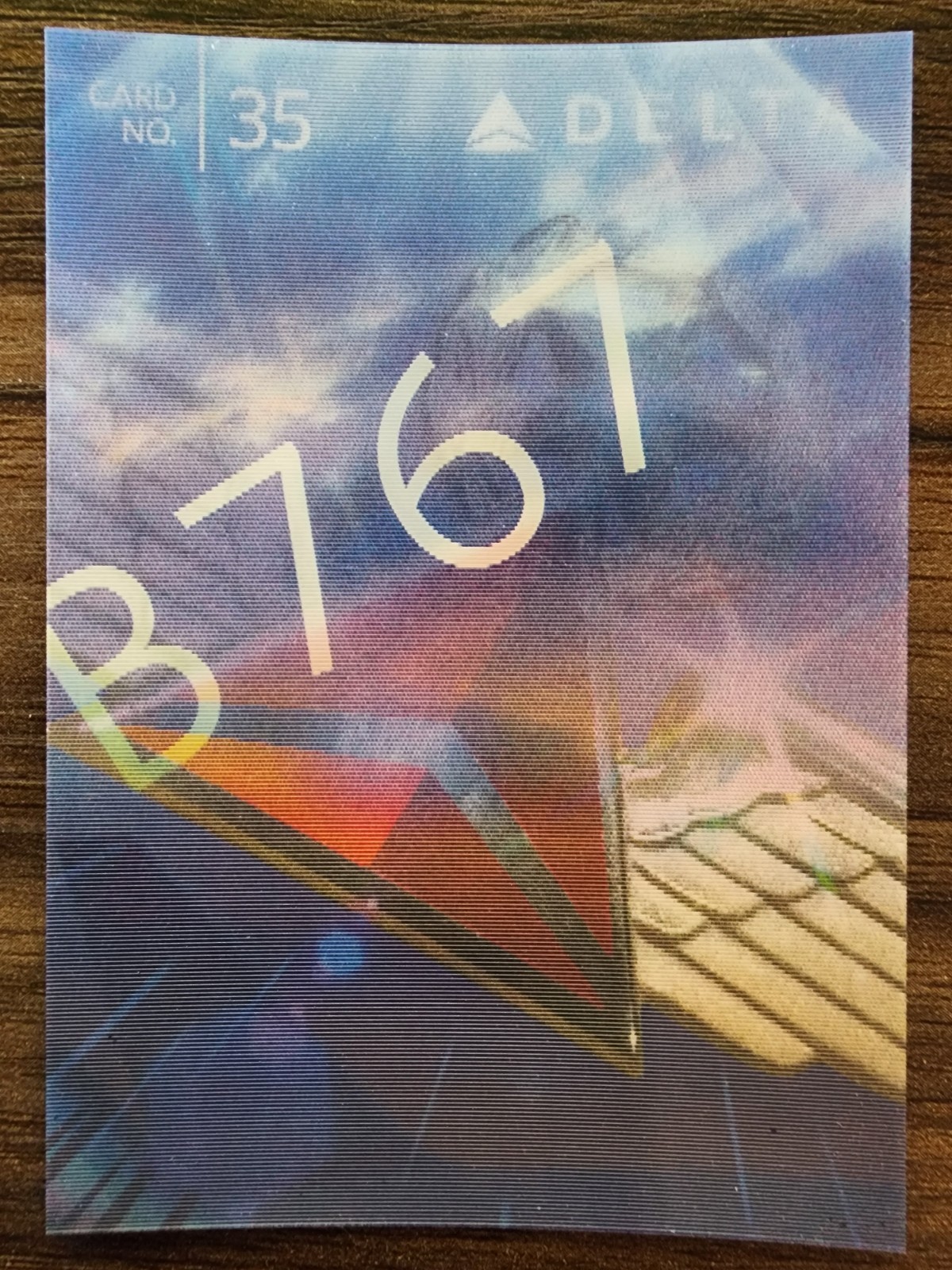 RARE 2015 Delta Air Lines Aircraft Trading Card #35 Boeing 767 GREAT CONDITION
