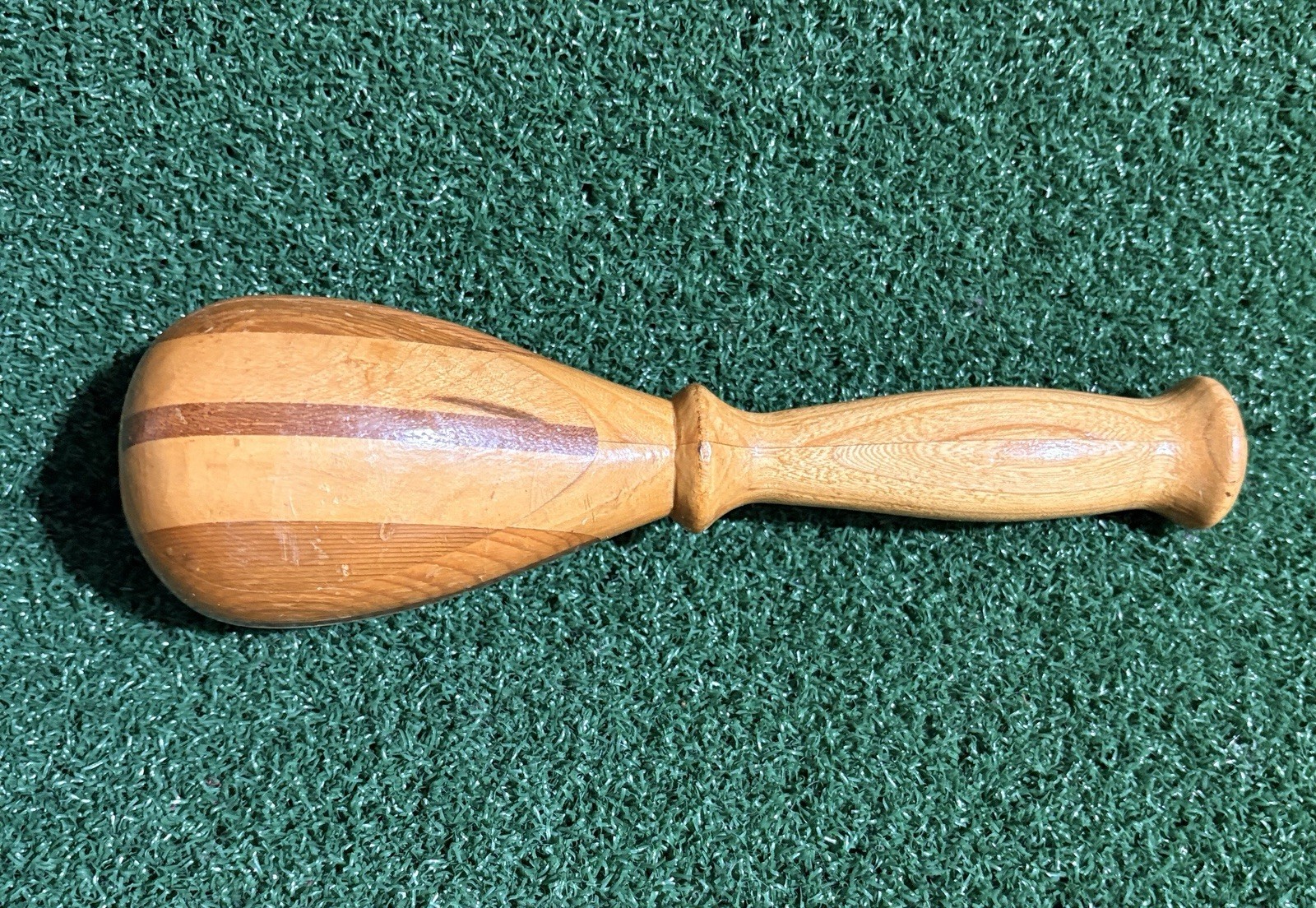 Vintage Wood Darning Egg Sock Mender 6” Wooden Tool