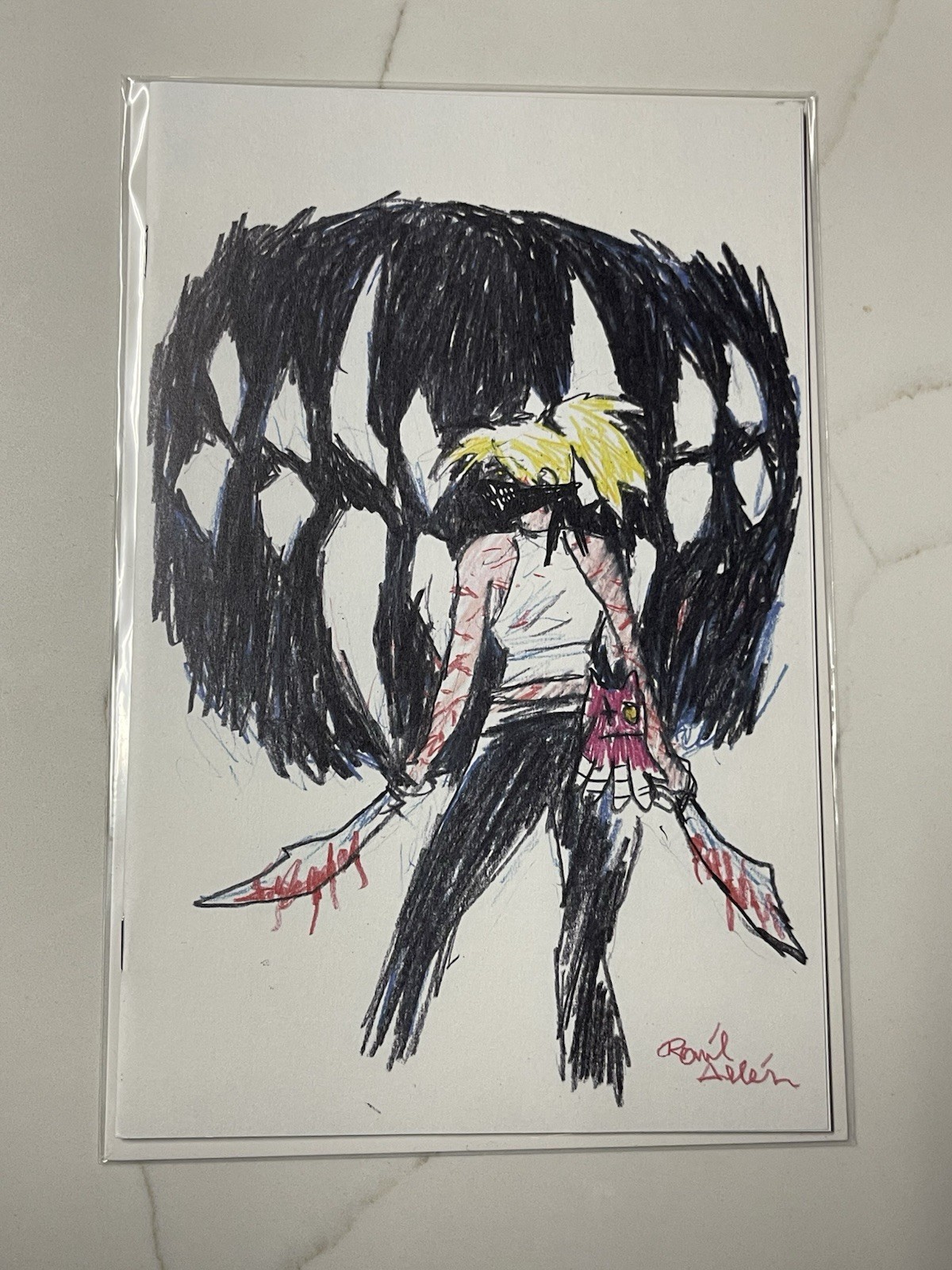 SDCC 2026 SOMETHING IS KILLING THE CHILDREN #47 CRAYON SKETCH COVER