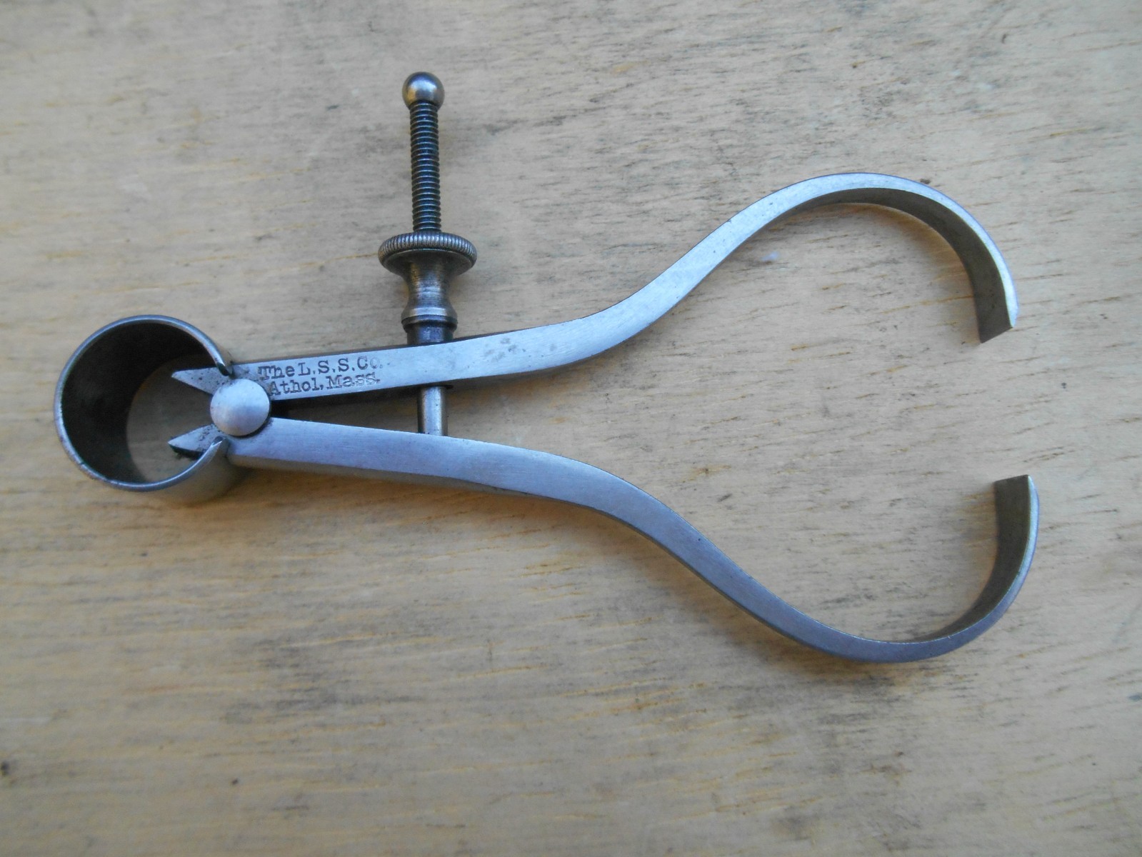 STARRETT NO. 80  YANKEE THREAD CALIPERS , WITH PAT. DATE , 3