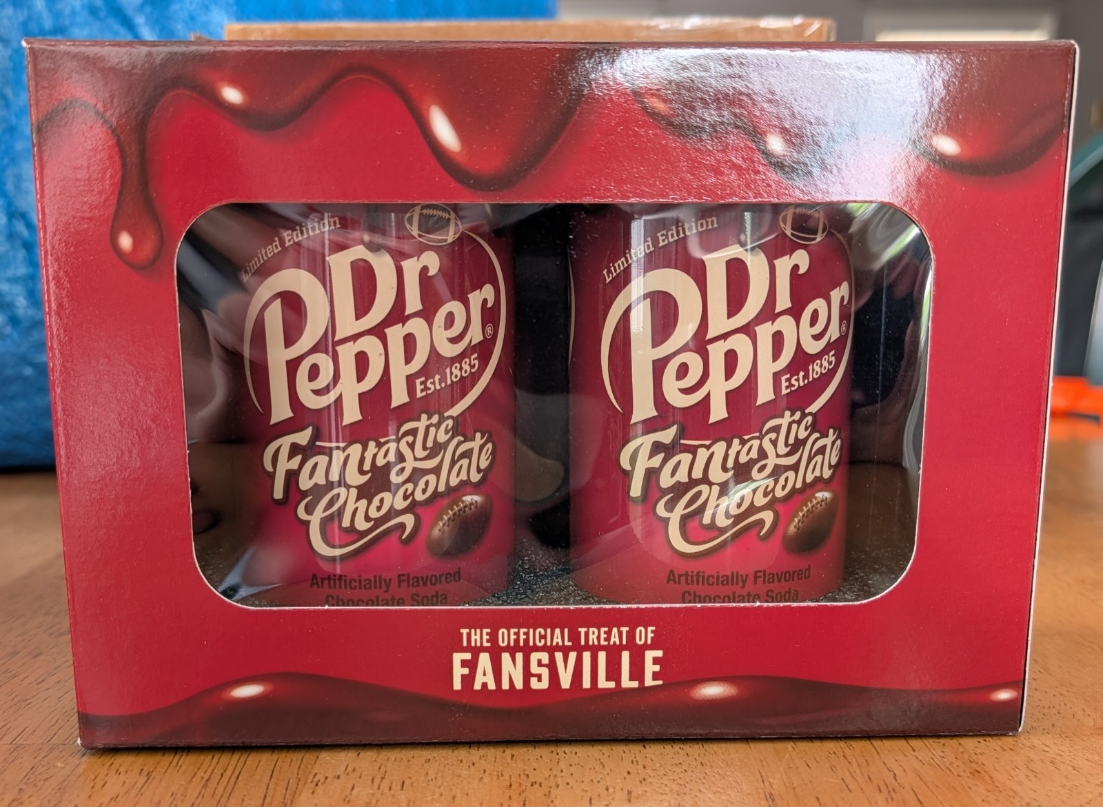 Dr. Pepper Fantastic Chocolate 2 Pack (Unopened)