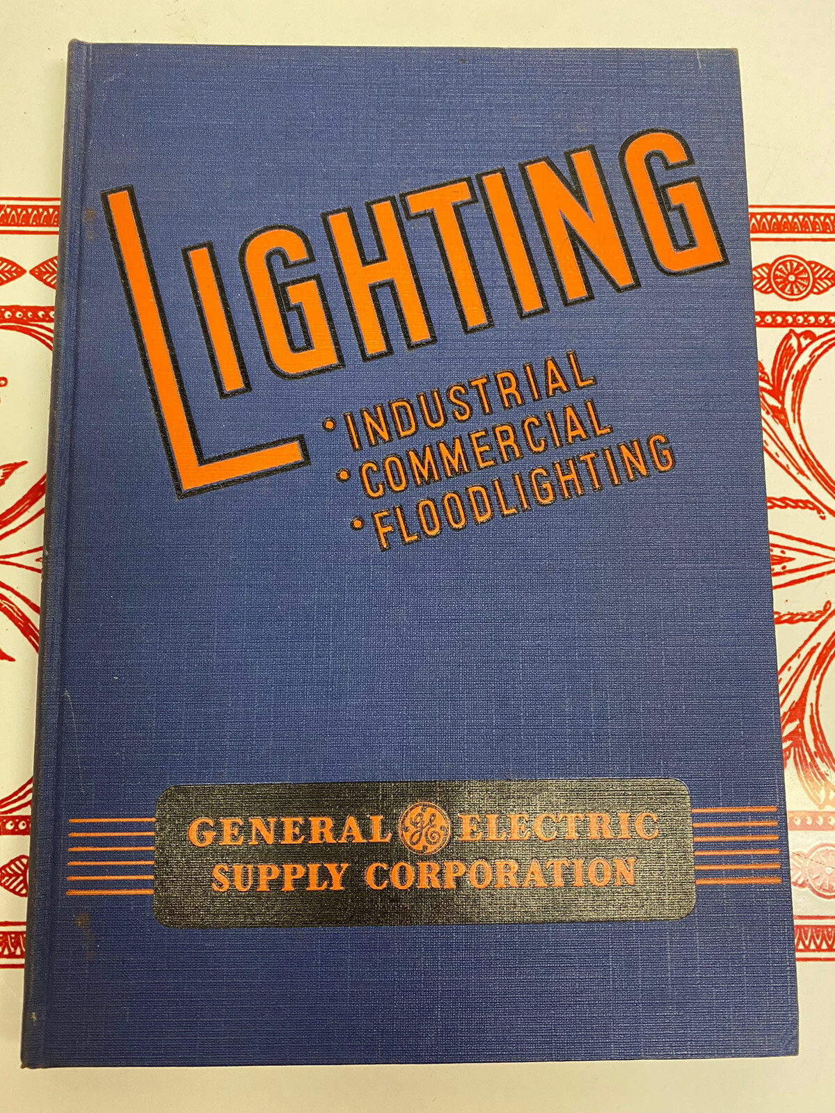 Vintage 1941 General Electric Supply Corporation Lighting Industrial Commercial 