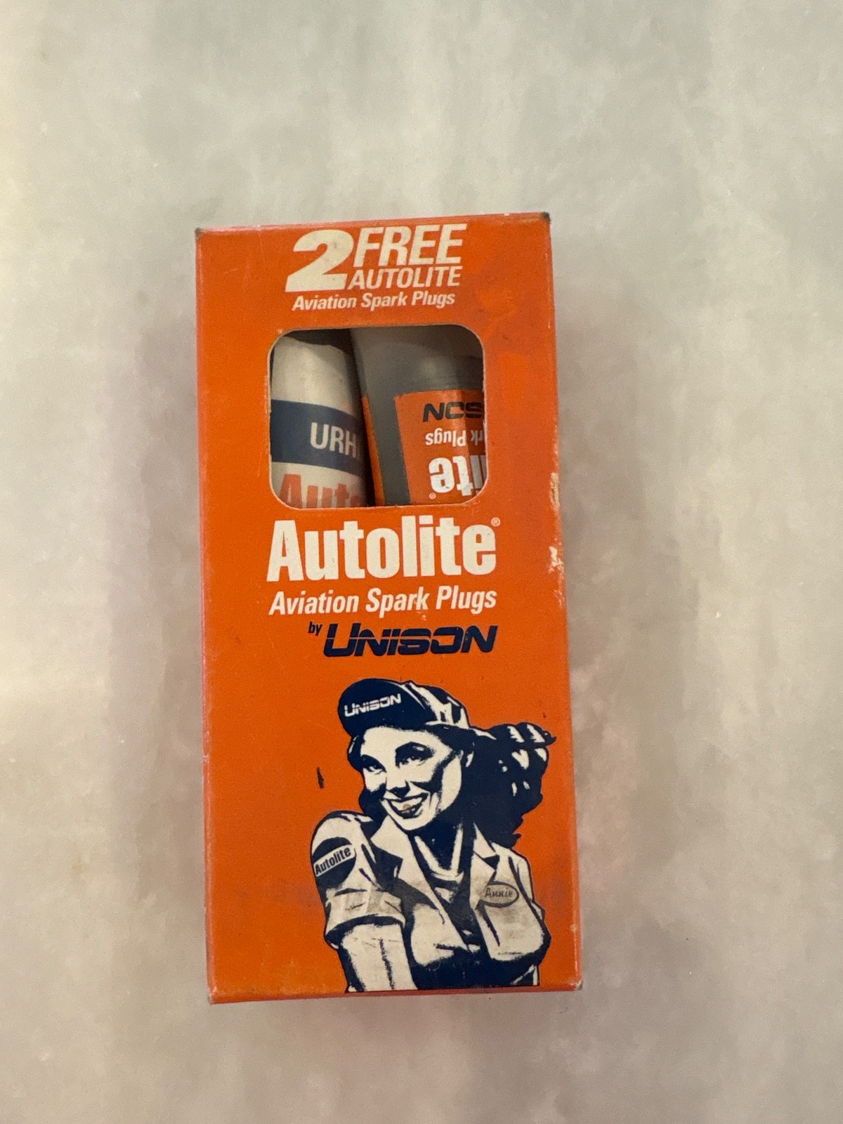 eBay Title: Lot of 4 Autolite Unison URHB37E Aviation Spark Plugs New Old Stock