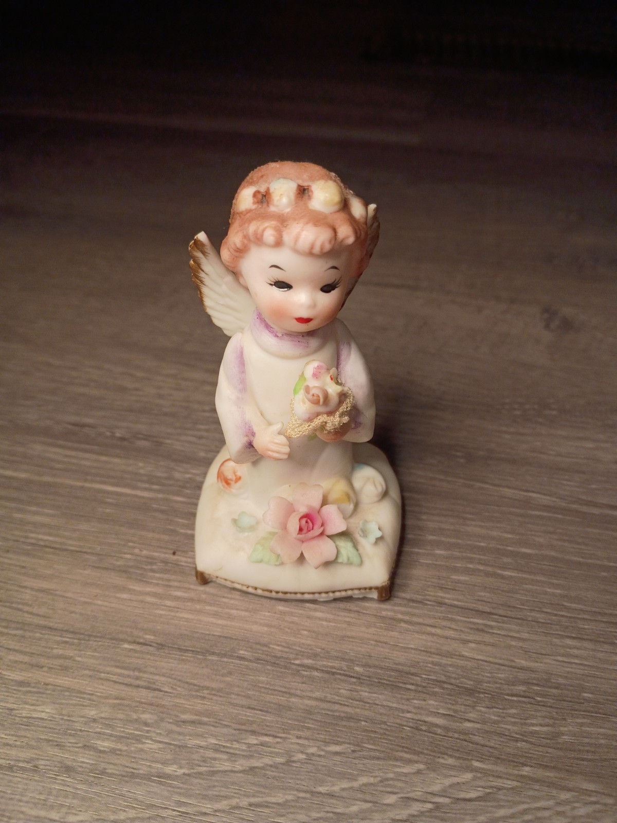 Vintage Napco Ceramic Angel No Chips Or Cracks Japan 4 Vintage Napco Ceramic Angel No Chips Or Cracks Japan 4