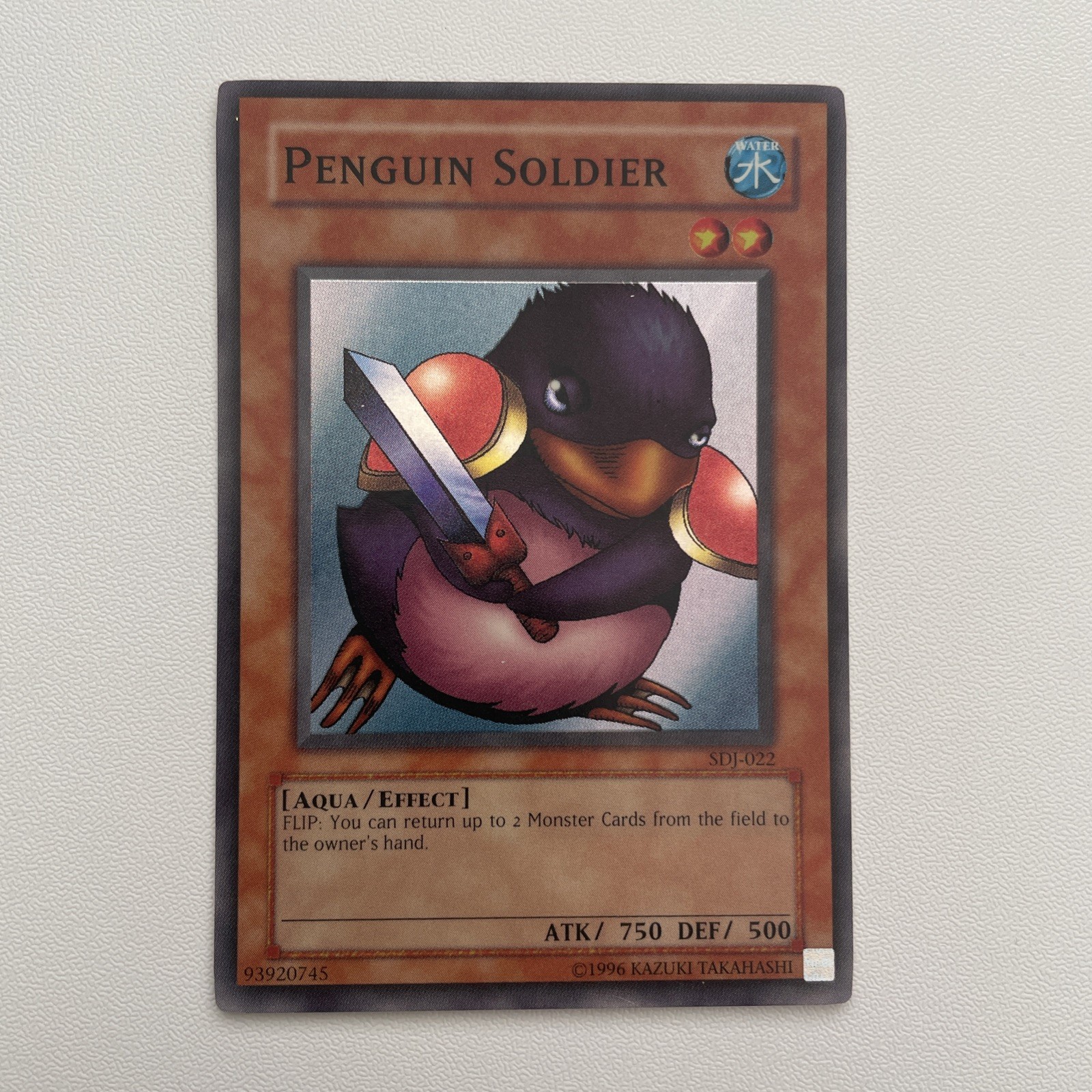 Penguin Soldier SDJ-022 Super Rare Unlimited NM Yugioh