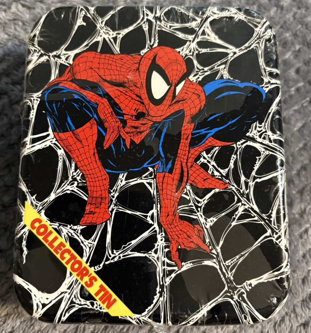 1991 Impel Marvel Universe Series II Factory Sealed Collector\'s Tin 5,056/7,500