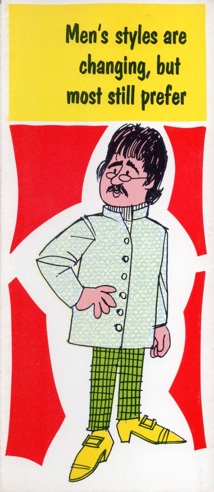 Unused Vintage Kahnay FUNNY BIRTHDAY Card FOR MAN, Adult Humor Double-Breasted
