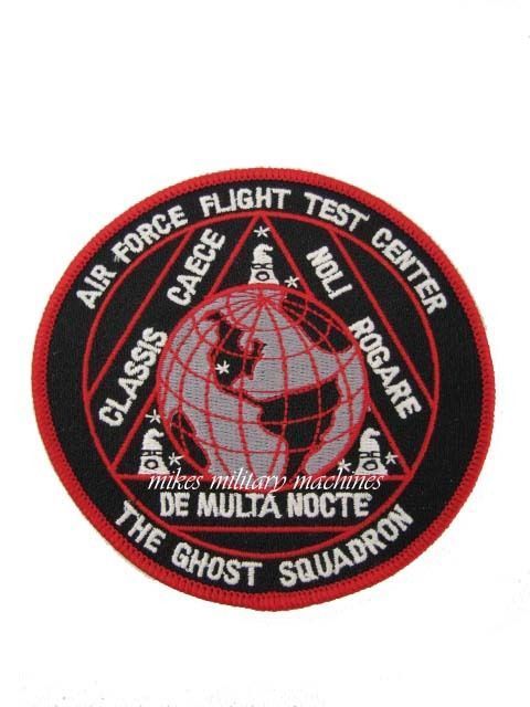USAF Air Force Black Ops Area 51 Ghost Squadron Helicopter Aviation Patch New