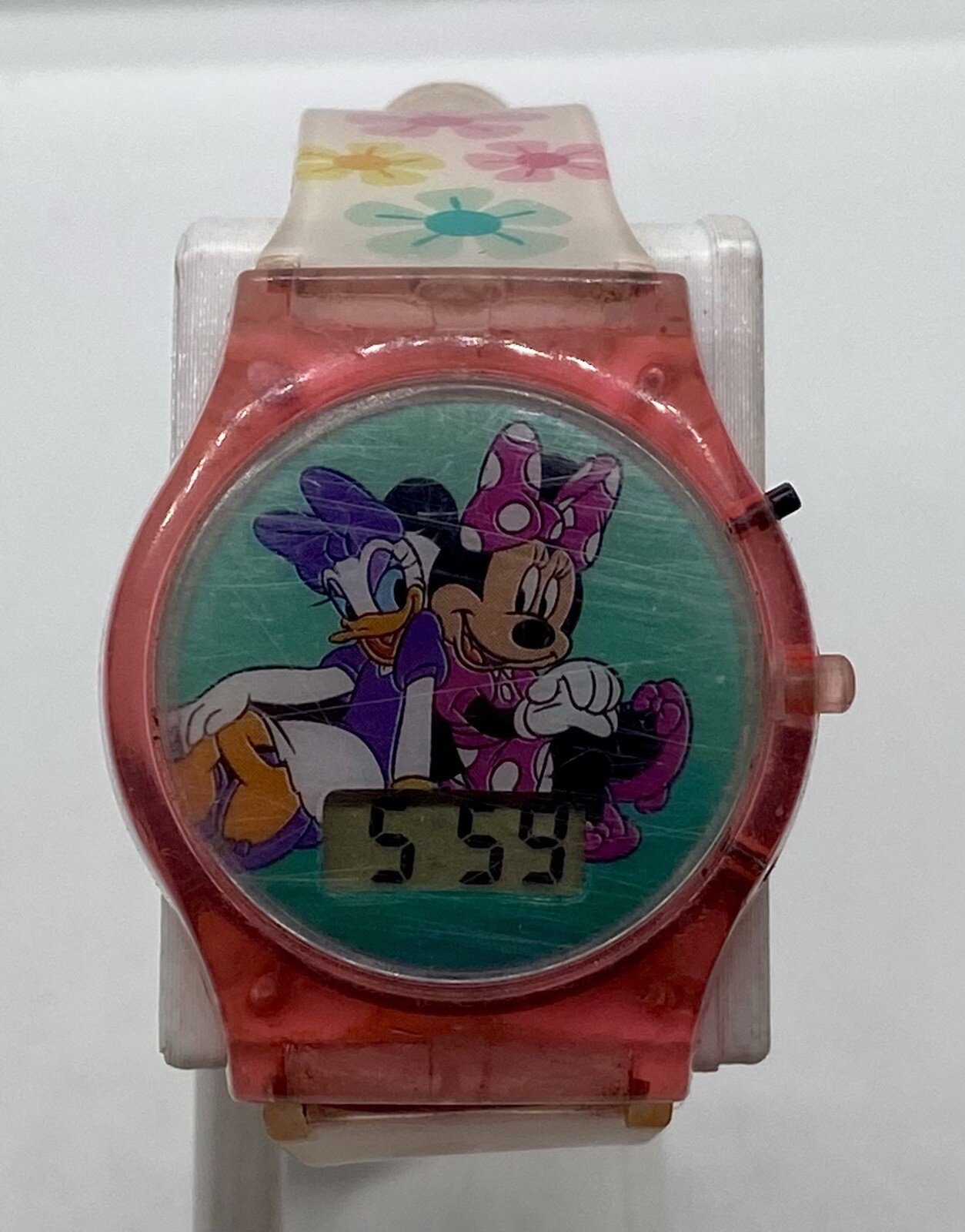 Disney Licensed Watch New Battery MINNIE MOUSE DAISY DUCK Awesome Light Show