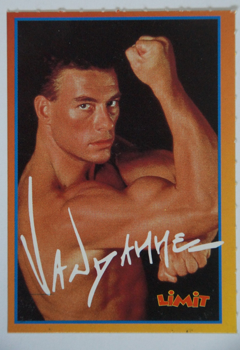 Jean-Claude van Damme - 1996 Disney Limit card - ultra rare German card