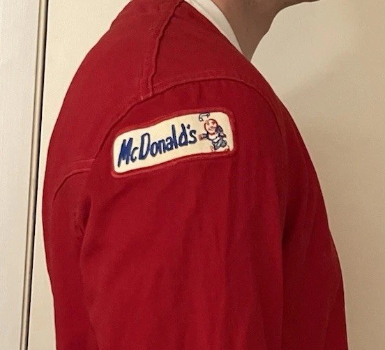 MINT 1972 McDonald’s Hostess Jacket Ottenheimer Chicago OOAK Archival 2 Speedee