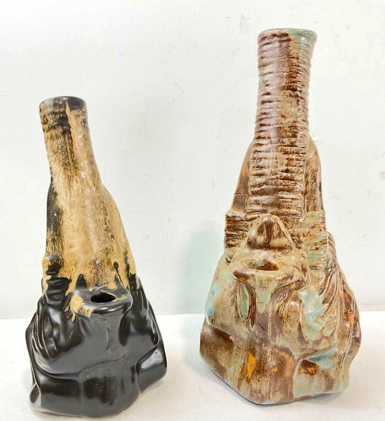 Vintage Tobacco Bong Water Pipes Waterworks 1974 Cannabisaurus Rex Earth Works