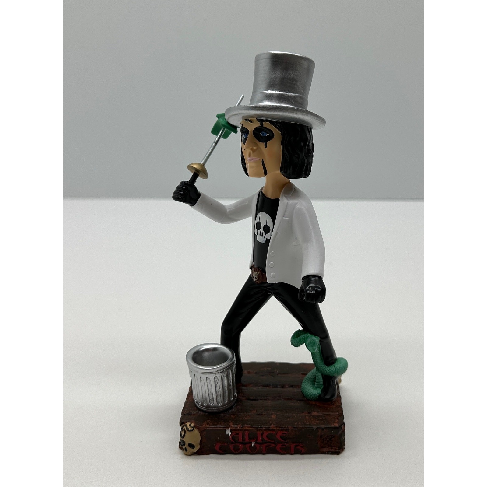 Hollywood Vampires Singer ALICE COOPER Godfather Shock Rock Bobblehead NEW #62B