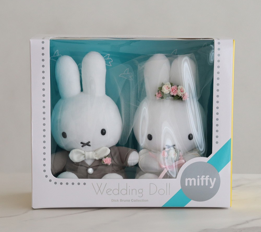 Miffy Wedding Doll Western Costume Plush Set Wedding Anniversary Japan